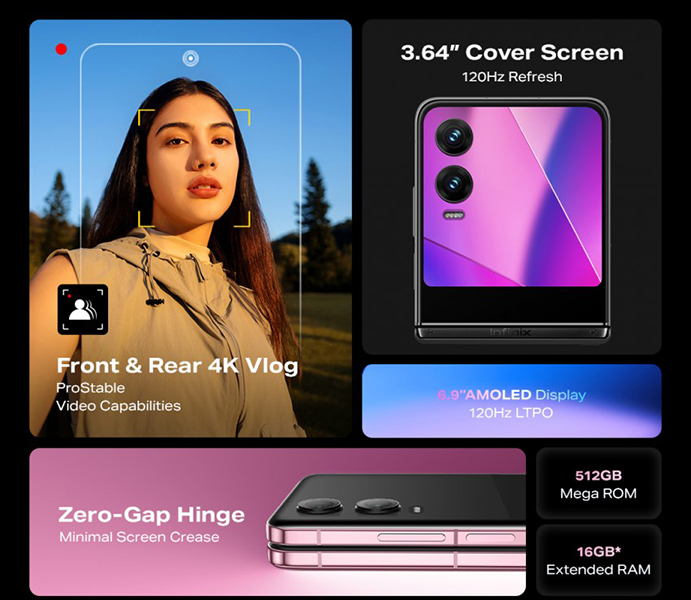 Infinix %d8%aa%d9%83%d8%b4%d9%81 %d8%b9%d9%86 %d8%a3%d9%88%d9%84 %d9%87%d8%a7%d8%aa%d9%81 %d9%82%d8%a7%d8%a8%d9%84 %d9%84%d9%84%d8%b7%d9%8a Zero Flip