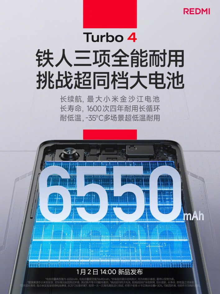 Redmi Turbo 4 %d9%8a%d9%82%d8%af%d9%85 %d8%a8%d8%b7%d8%a7%d8%b1%d9%8a%d8%a9 6550 %d9%85%d9%84%d9%84%d9%8a %d8%a3%d9%85%d8%a8%d9%8a%d8%b1 %d9%85%d8%b9 %d8%b6%d9%85%d8%a7%d9%86 5 %d8%b3%d9%86%d9%88