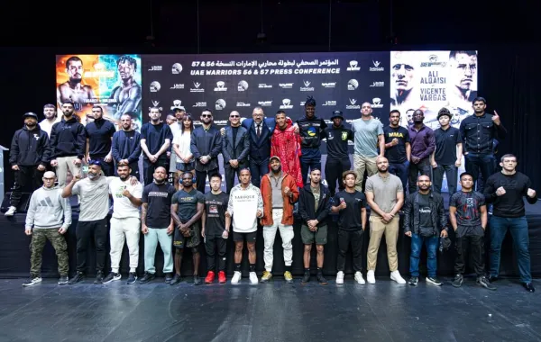 منافسات محاربي الإمارات للفنون القتالية تنطلق في أبوظبي غدًا