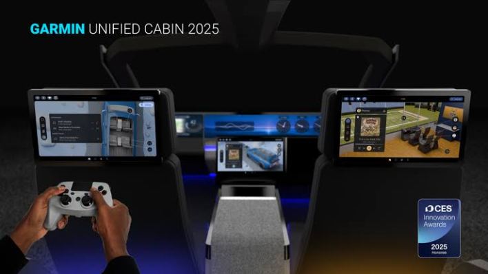 Garmin Unified Cabin %d8%aa%d8%ac%d8%b1%d8%a8%d8%a9 %d8%aa%d8%b1%d9%81%d9%8a%d9%87 %d8%af%d8%a7%d8%ae%d9%84 %d8%a7%d9%84%d8%b3%d9%8a%d8%a7%d8%b1%d8%a9 %d8%a8%d8%af%d8%b9%d9%85 Snapdragon Cockpit Elit