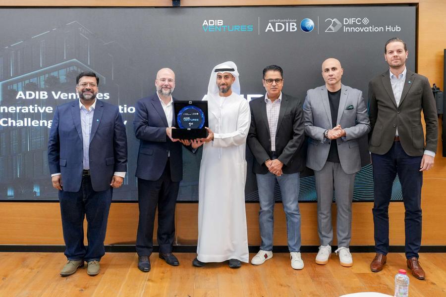 مبادرة ADIB Ventures من “مصرف أبوظبي الإسلامي” ومركز الابتكار في مركز دبي المالي العالمي يعلنان اسم الفائز في “تحدي الابتكار في مجال الذكاء الاصطناعي التوليدي GEN AI”