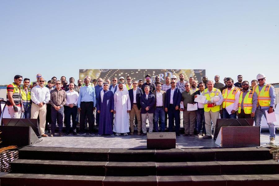 جزيرة الجبيل للاستثمار و ليد للتطوير العقاري تحصدان جائزة السلامة من بلدية مدينة أبوظبي بإنجاز 12 مليون ساعة عمل دون إصابات