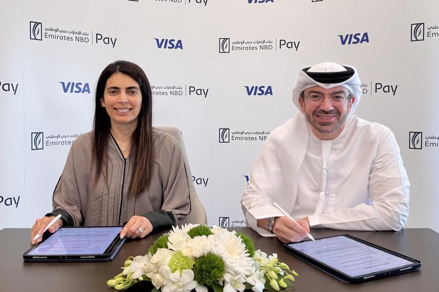 تعاون Visa وبنك الإمارات دبي الوطني لإطلاق بوابة متطورة للمدفوعات عبر منصة “Emirates NBD Pay”