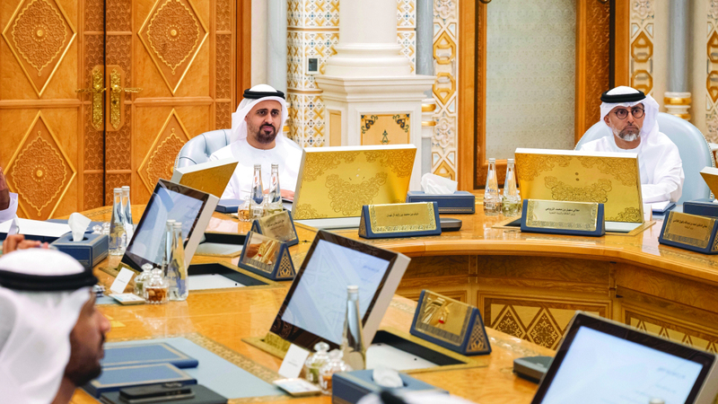 ذياب بن محمد يستعرض إنجازات «الإمارات للتنمية المتوازنة» في 2024