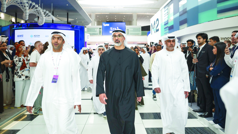 خالد بن محمد يشهد انطلاق فعاليات «أسبوع أبوظبي العالمي للصحة 2025»