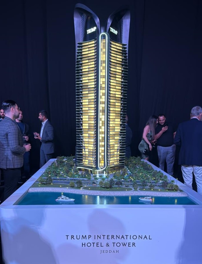 إريك ترمب لـ “الاقتصادية”: بدأنا عمليات ما قبل الإنشاء لبرج جدة