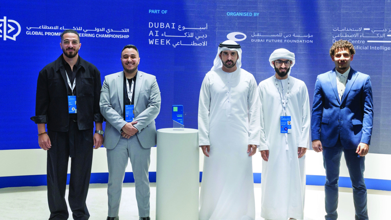 حمدان بن محمد: دبي ستكون عاصمة عالمية لمواهب الذكاء الاصطناعي