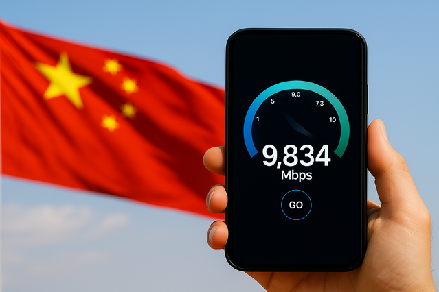 الصين تطلق أوّل شبكة إنترنت بسرعة 10G: فيلم 4K في 20 ثانية!