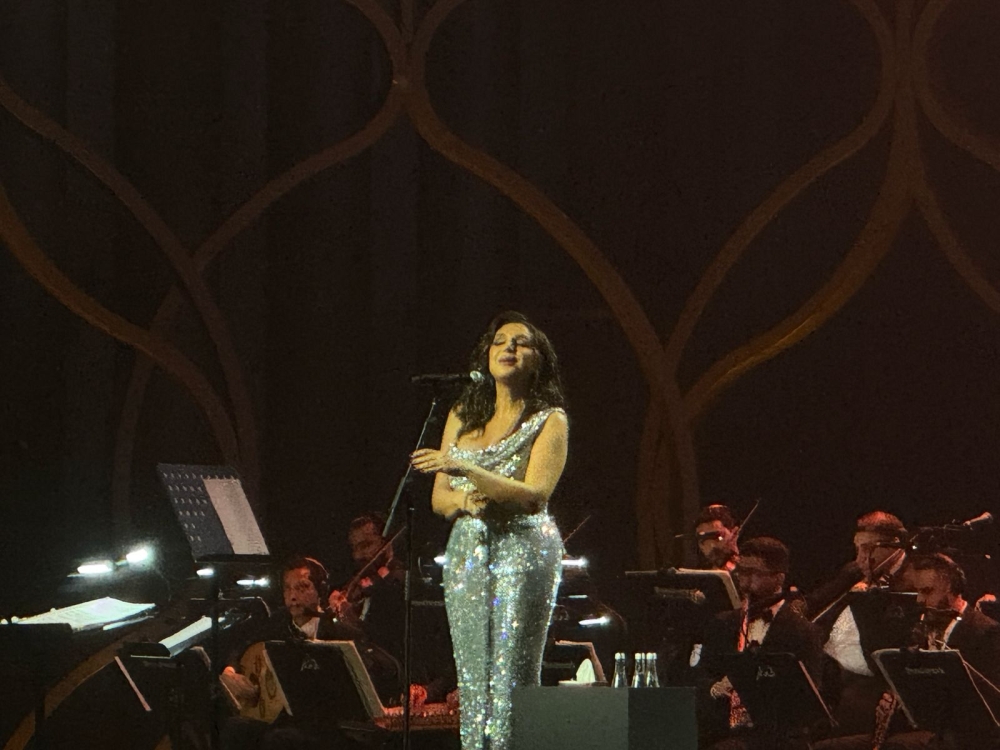 فيديو| بـ26 أغنية.. أنغام تطرب جمهور جدة على مسرح عبادي الجوهر أرينا