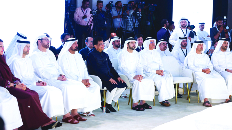 حمدان بن محمد: العلاقات الاقتصادية بين دبي والهند تشهد نمطاً متصاعداً على الصعد كافة