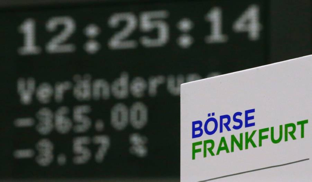 مؤشر داكس يسجل أسوأ يوم منذ أكثر من 8 أشهر