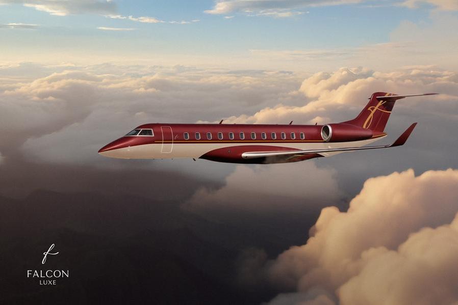 Falcon ترحب بانضمام طائرة Bombardier Global 7500 إلى أسطولها