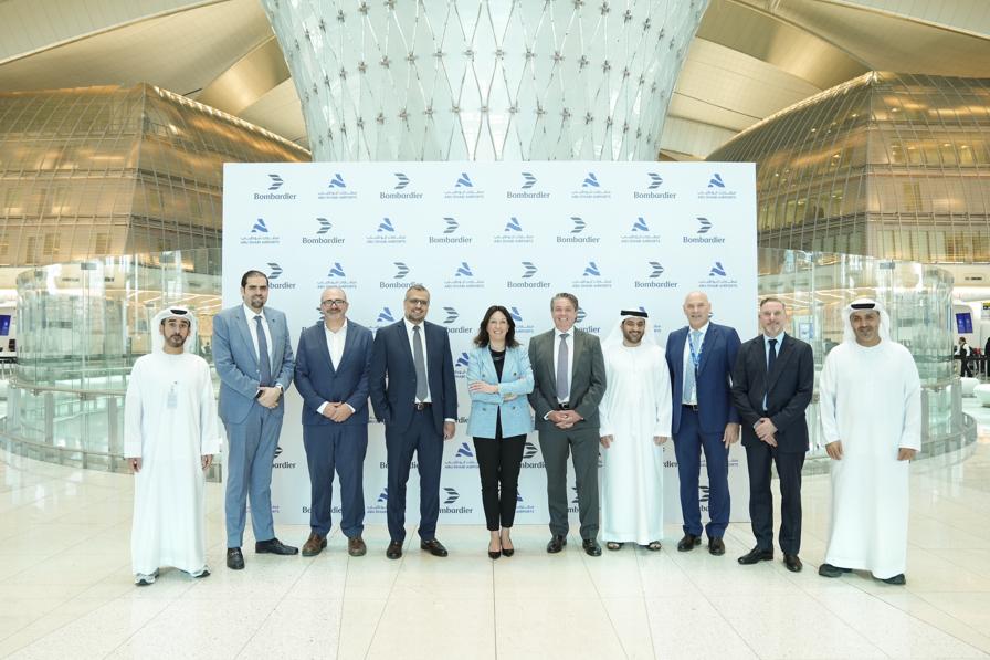 بومباردييه الكندية للطائرات تكشف تفاصيل منشأتها الجديدة في مطار البطين بأبوظبي
