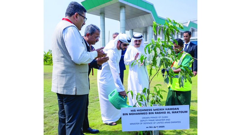 حمدان بن محمد: الإمارات والهند شراكة اقتصادية مزدهرة