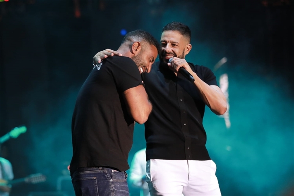 ليلة مع النجوم.. حماقي وأحمد سعد يشعلان أجواء العلا 25 إبريل