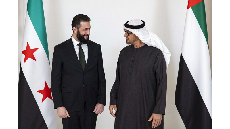 “أحمد الشرع” يتصدّر “إكس” في الدولة.. “مرحبا الساع بضيف الإمارات”