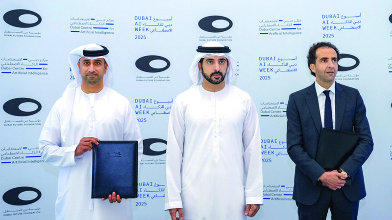 حمدان بن محمد: الإمارات ستكون الأفضل دائماً في تبني الابتكارات والخدمات الرقمية