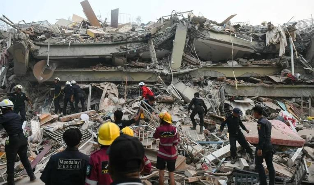 ارتفاع حصيلة قتلى زلزال ميانمار إلى أكثر من 3 آلاف