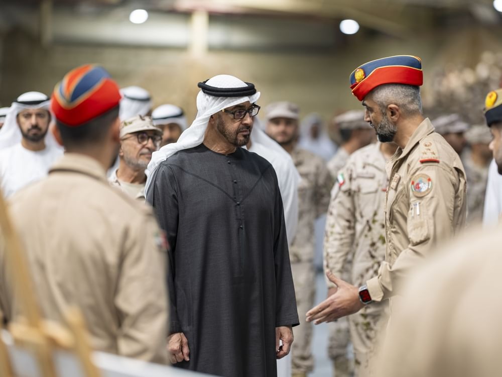 رئيس الدولة: تطوير القوات المسلحة أولوية استراتيجية لحماية أمن الوطن واستقراره