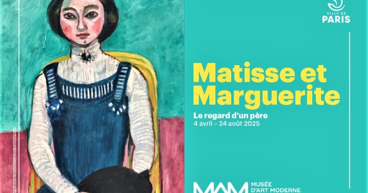 100 لوحة رسمها الفنان لابنته.. “ماتيس ومارغريت: نظرة الأب”