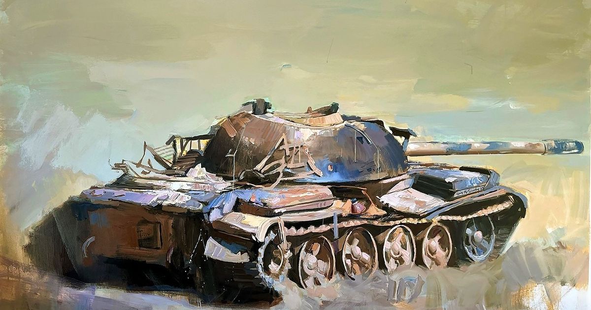 “ذاكرة الحرب لا تصدأ” في أعمال الفنان العراقي قيس السندي