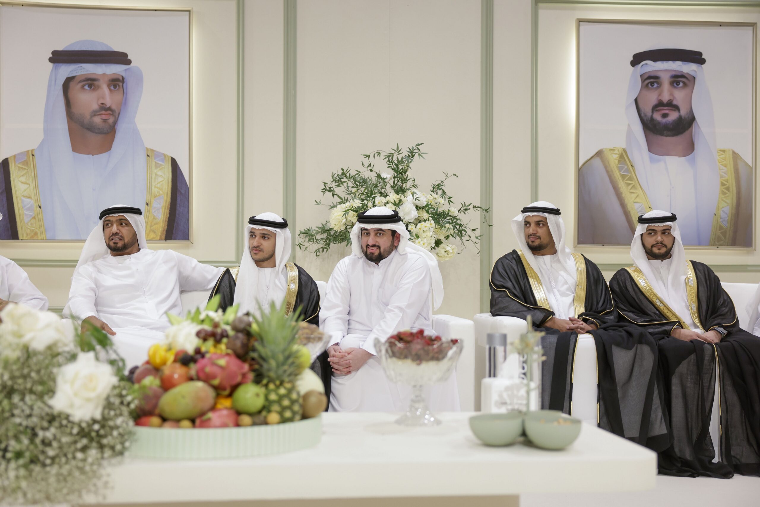 أحمد بن محمد يحضر أفراح بن غدير وملهوف والمقعودي