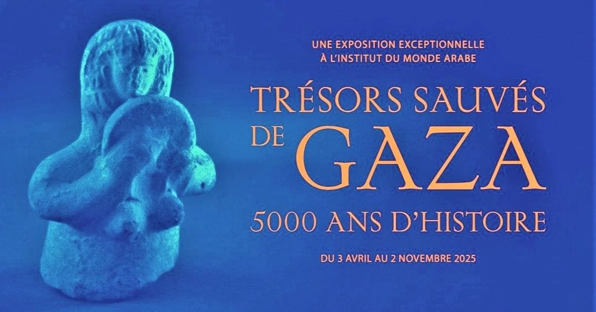 خمسة آلاف عام من تاريخ غزة في باريس