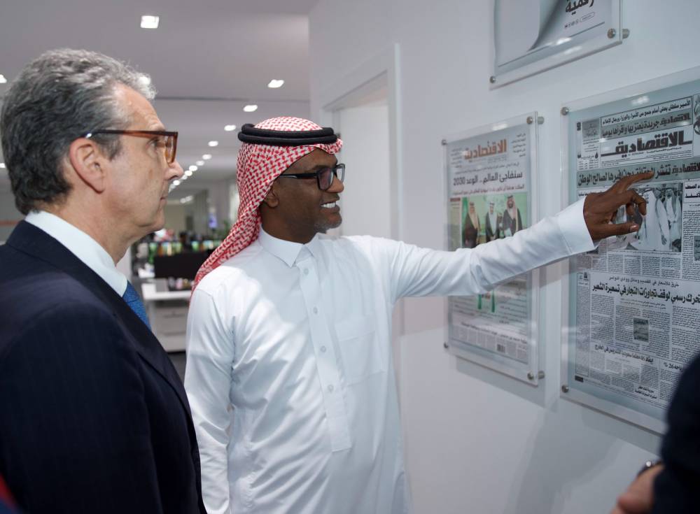 السفير الإيطالي: التحول الاقتصادي السعودي فتح أوجه تعاون جديد مع