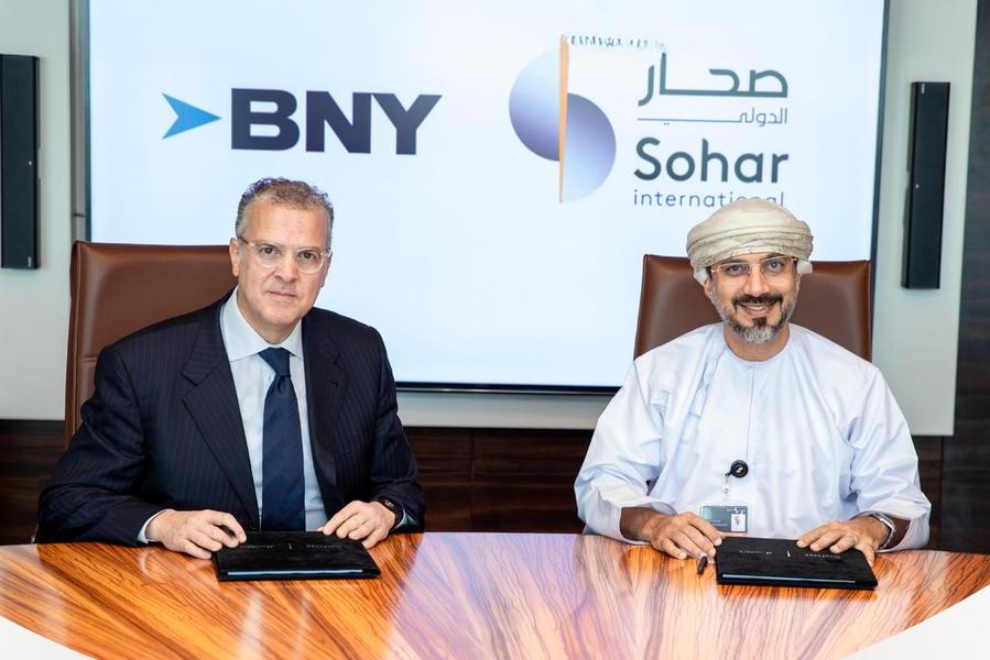 صحار الدولي يعلن عن تعاونه الاستراتيجي مع بنك أوف نيويورك ميلون لتعزيز نمو أسواق رأس المال في سلطنة عُمان