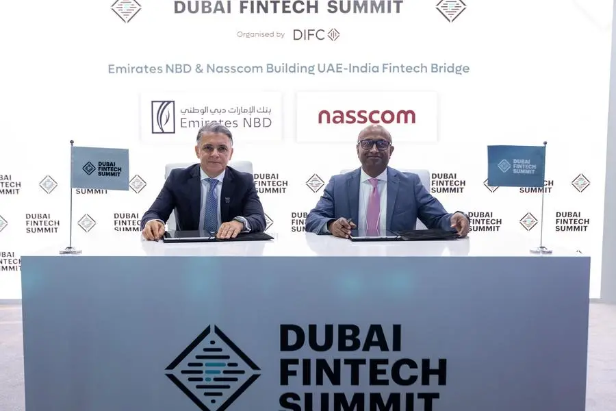 بنك الإمارات دبي الوطني و”ناسكوم” يتعاونان لتعزيز الابتكار في مجال التكنولوجيا المالية بين دولة الإمارات العربية المتحدة والهند