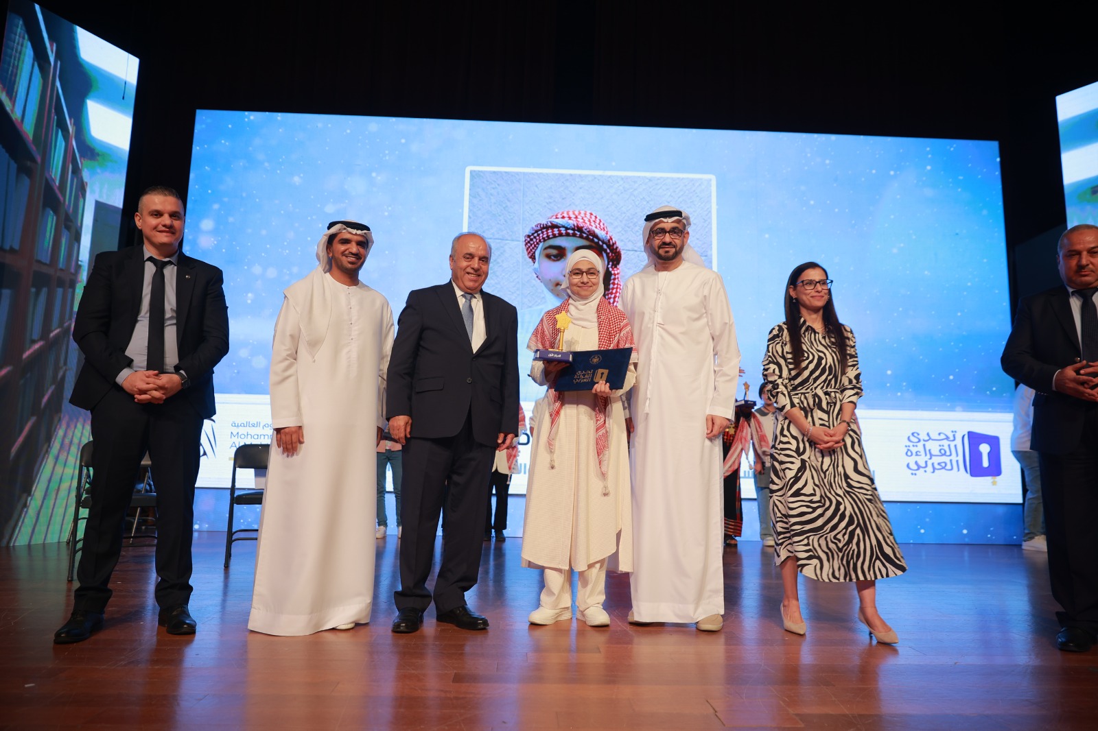 لمار الجعافرة بطلة لتحدي القراءة العربي في الأردن