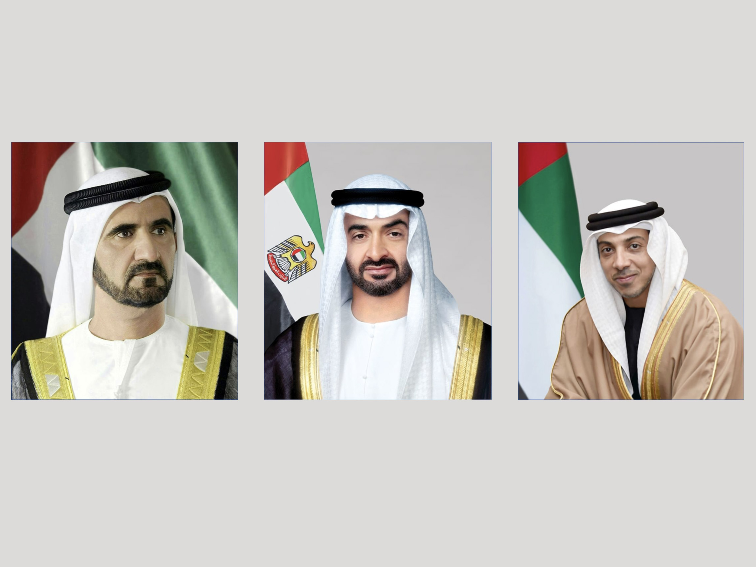 ‎رئيس الدولة ونائباه يهنئون ملك الأردن بذكرى عيد الجلوس
