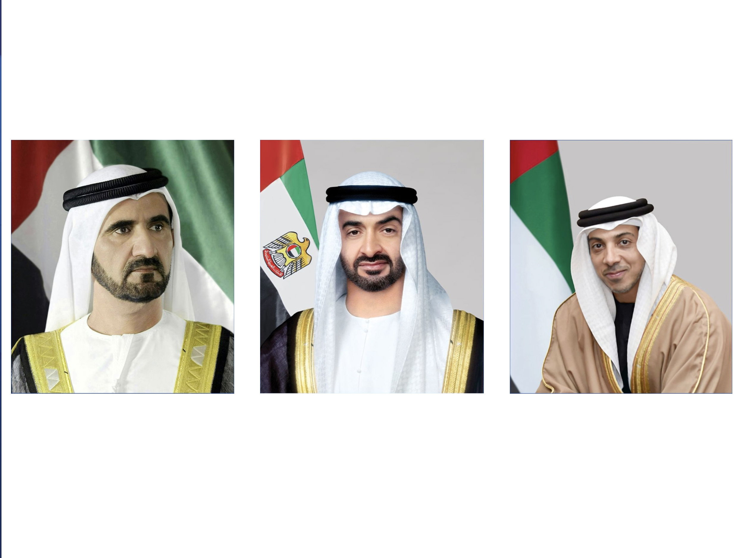 رئيس الدولة ونائباه يهنئون رئيس روسيا الاتحادية بـ”يوم روسيا”