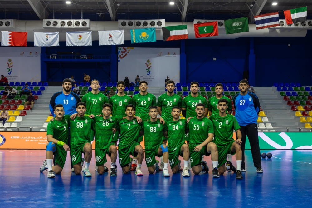 أخضر اليد يتوج ببطولة دورة الألعاب الأسيوية للشباب على حساب الكويت