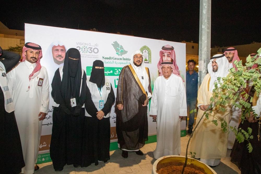 إطلاق مبادرة “مساجدنا روضة خضراء” لزراعة 100 ألف شتلة بحائل