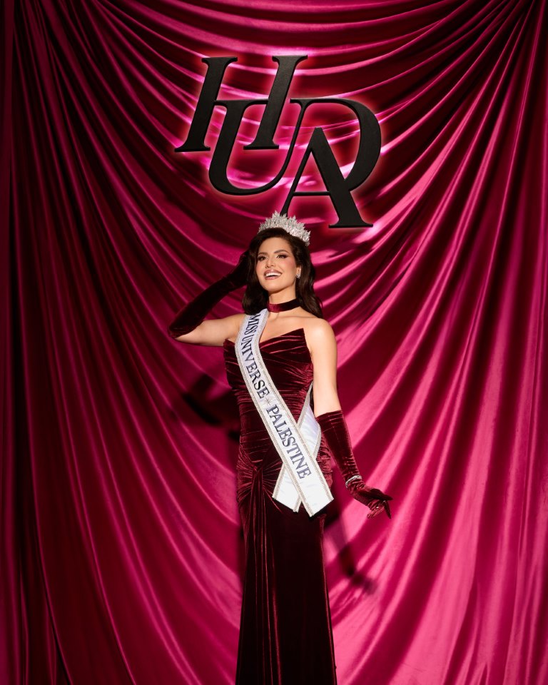 Huda beauty تدعم ملكة جمال الكون – فلسطين ندين أيوب في رحلتها نحو اللقب العالمي