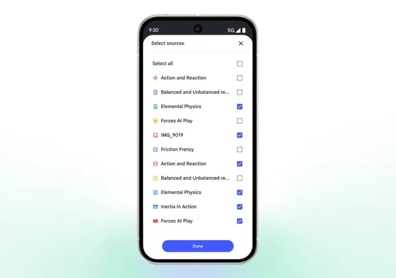 جوجل تضيف البطاقات التعليمية والاختبارات إلى NotebookLM لدعم الطلاب