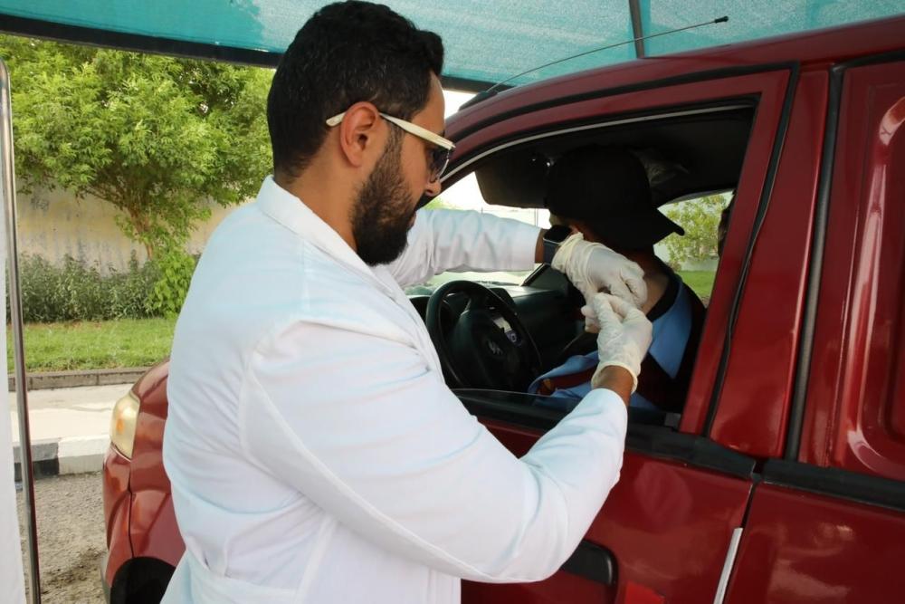 إطلاق خدمة التطعيم ضد الإنفلونزا الموسمية عبر السيارات في مكة