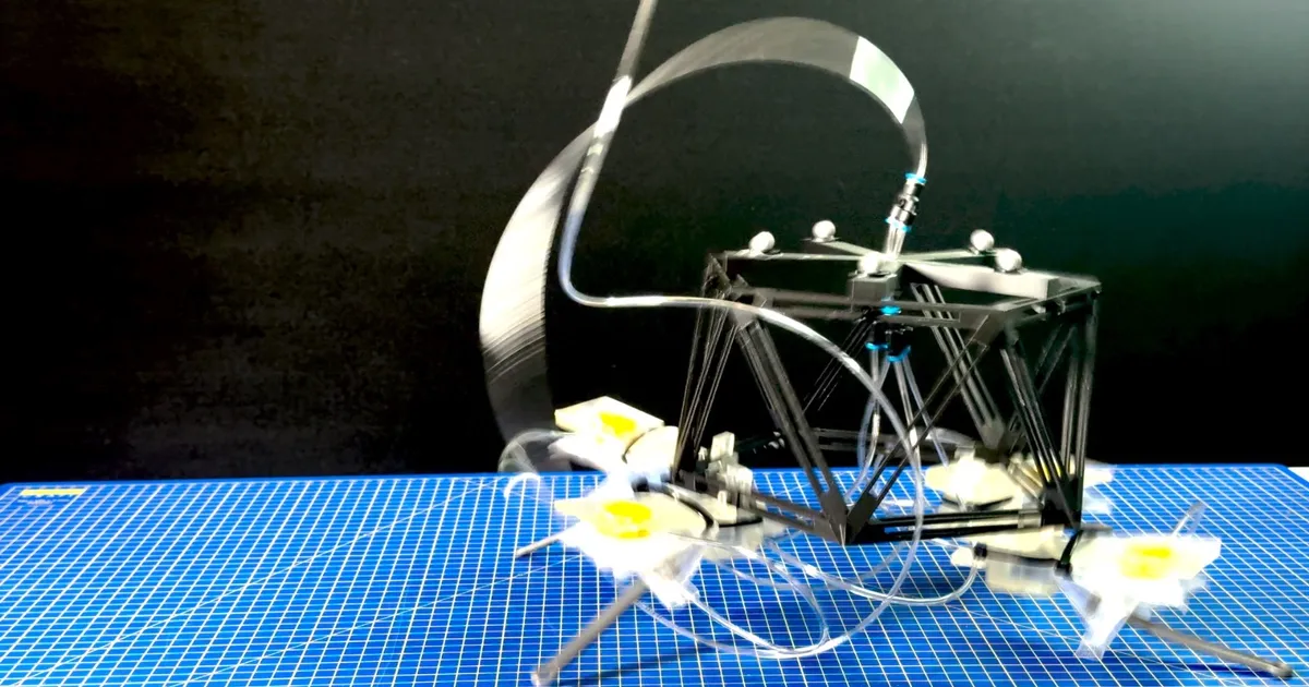 ابتكار روبوتات لا تحتاج لمكونات إلكترونية وتتحرك بضغط الهواء