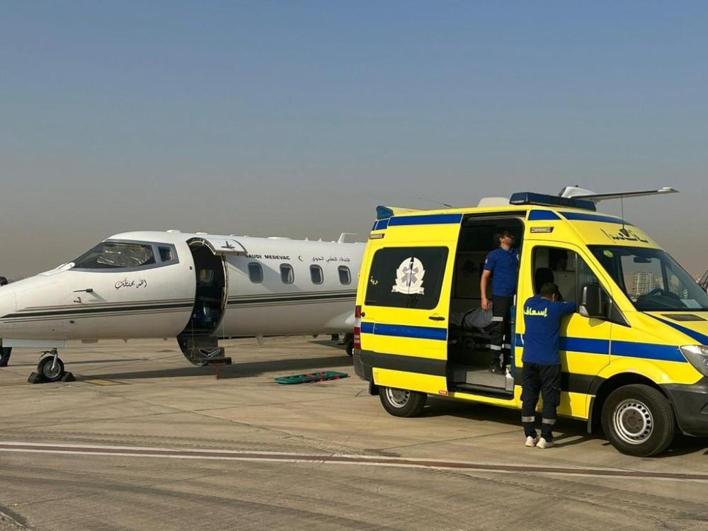 عاجل: سفارة المملكة في مصر تتابع نقل مواطنة حالتها حرجة عبر الاخلاء الجوي