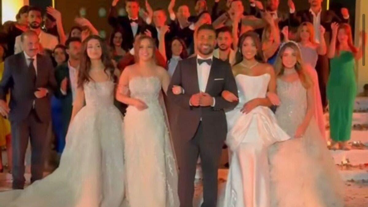 عريس وأربع زوجات.. أحمد سعد يفاجئ جمهوره بمقطع فيديو