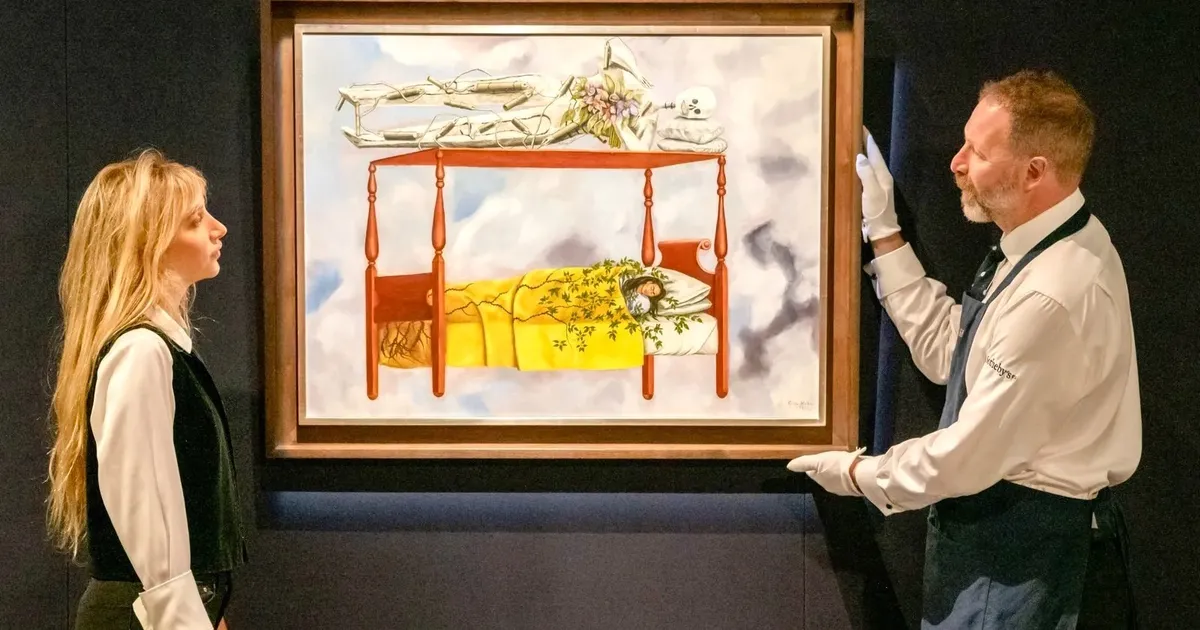 “سرير” فريدا كاهلو الملغم بالديناميت بـ54.7 مليون دولار