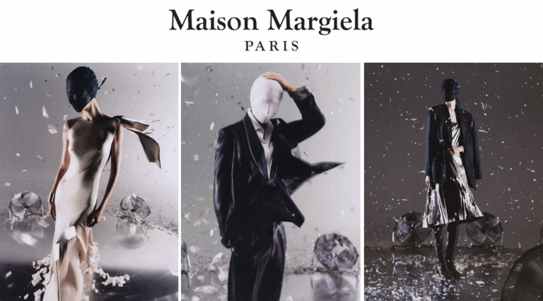 حملة snowstorm من maison margiela لموسم الأعياد بعدسة lebon frank