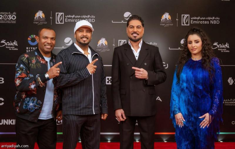 الشامي وهدى وميامي يضيئون مسرح محمد عبده