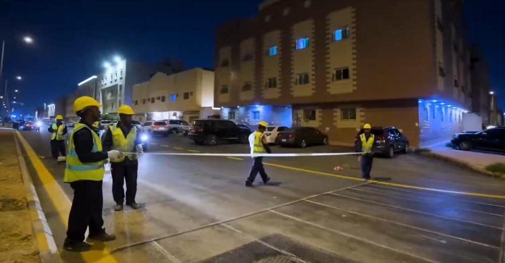 الرياض.. تنفيذ دهانات أرضية بطول مليوني متر خلال 4 أشهر