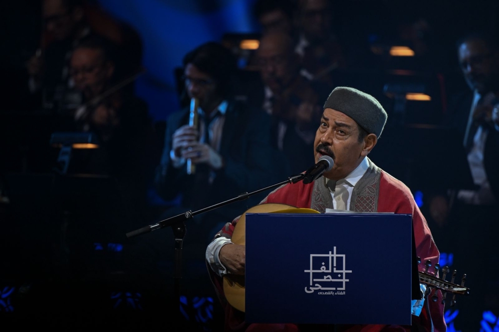 بحضور كبير.. بوشناق والجندي والجبرتي يختتمون أمسية “الغناء بالفصحى”