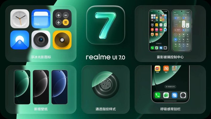 الإعلان عن Realme UI 7.0 بتصميم Light Glass ودعم أجهزة آيفون وApple Watch