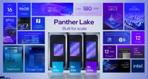 إنتل تستعد للكشف عن معالجات Core Ultra 300 Panther Lake في CES 2026 بقوة جيل جديد