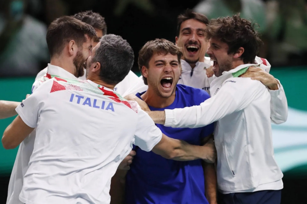 كأس ديفيز: إيطاليا تتفوق على إسبانيا وتحرز اللقب للمرة الثالثة تواليا