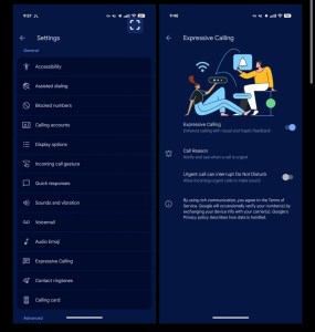 Google Phone يطرح ميزة Expressive Calling العاجلة القادرة على اختراق وضع عدم الإزعاج (DND)